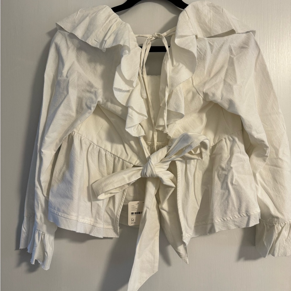 Free People Ruffle Blouse - Picture 3 of 7